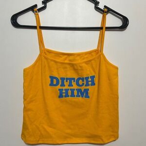 Ditch Him Pride Y2K Spaghetti Strap Cami Size M Cherrykitten Festival